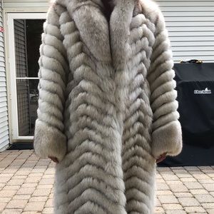 Silver Fox Coat
